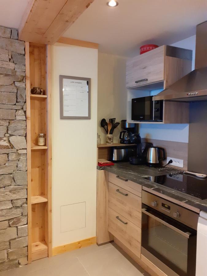 Appartement Chaleureux Avec Wifi De 10 Personnes A Val-Cenis Lanslebourg-Mont-Cenis Bagian luar foto